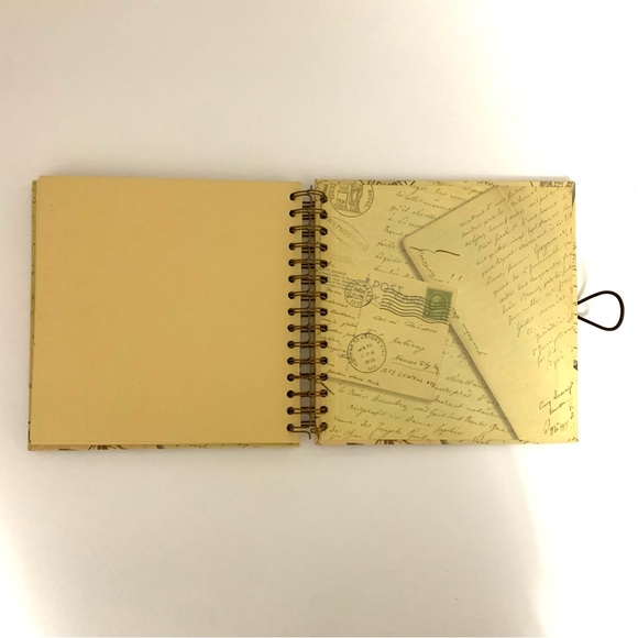 Beige hard cover (old postage design) scrapbook 📒 - Picture 5 of 5
